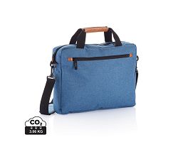 Sacoche pour ordinateur portable double ton sans PVC