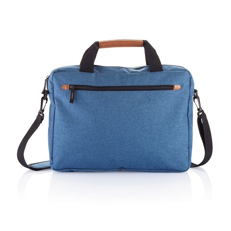 Sacoche pour ordinateur portable double ton sans PVC