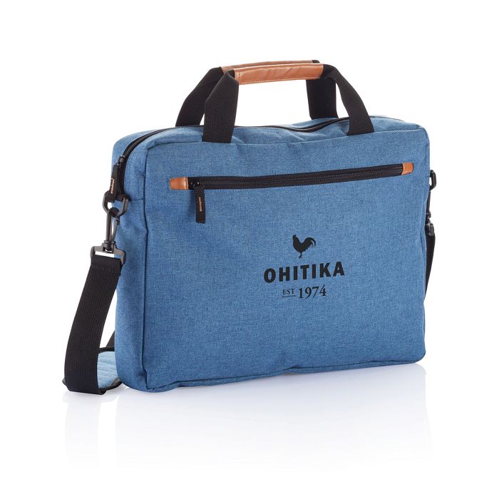  Sacoche pour ordinateur portable double ton sans PVC