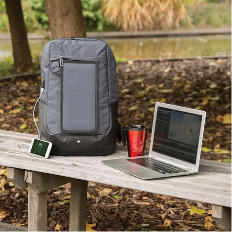 Sac à dos solaire pour ordinateur 15”
