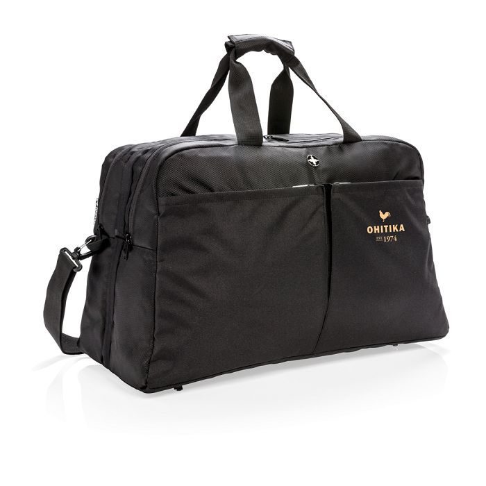  Sac de sport avec ouverture type valise Swiss Peak anti RFID