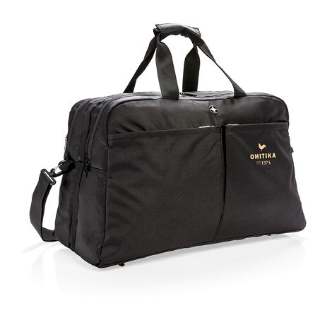  Sac de sport avec ouverture type valise Swiss Peak anti RFID