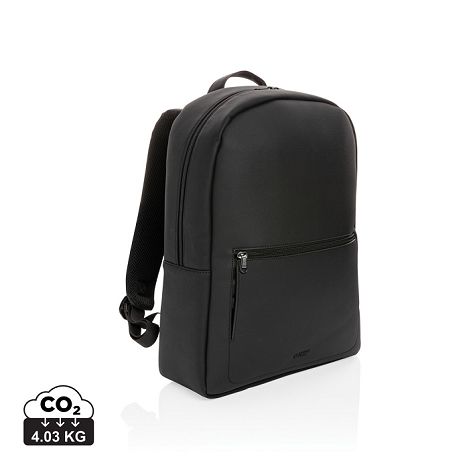  Sac à dos pour ordinateur portable en cuir végétalien Swiss