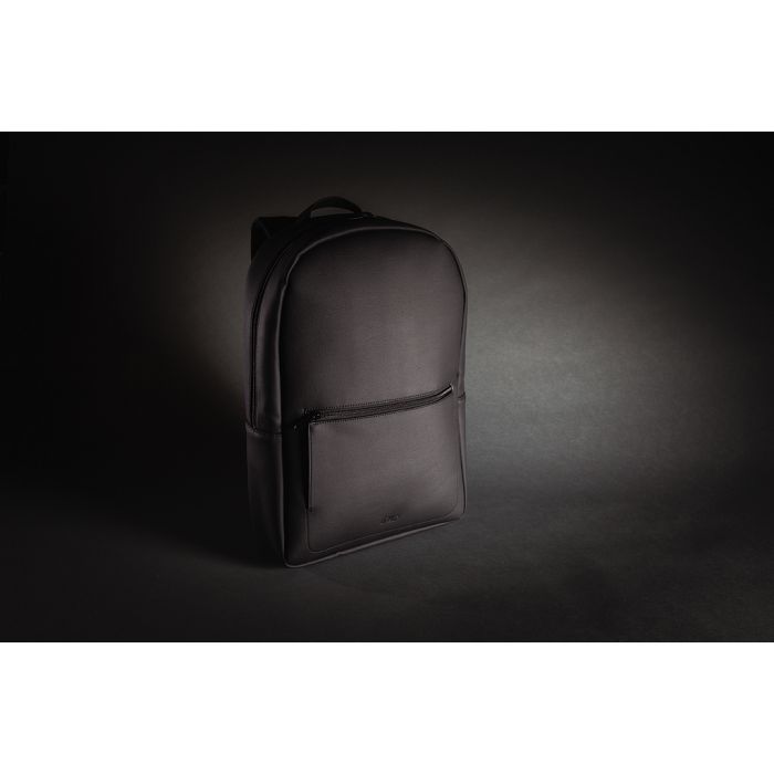  Sac à dos pour ordinateur portable en cuir végétalien Swiss