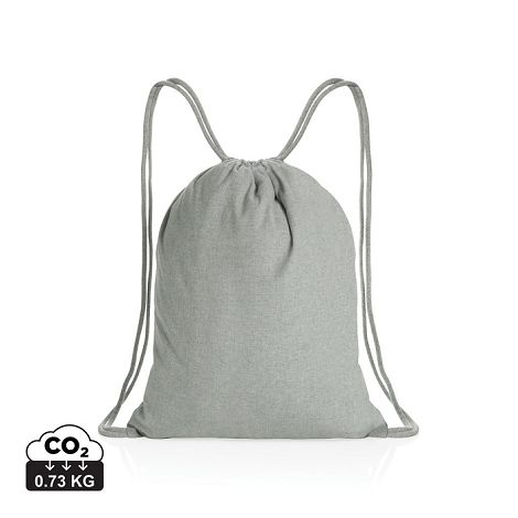  Sac à dos cordelettes en coton recyclé 145 gr Impact AWARE™