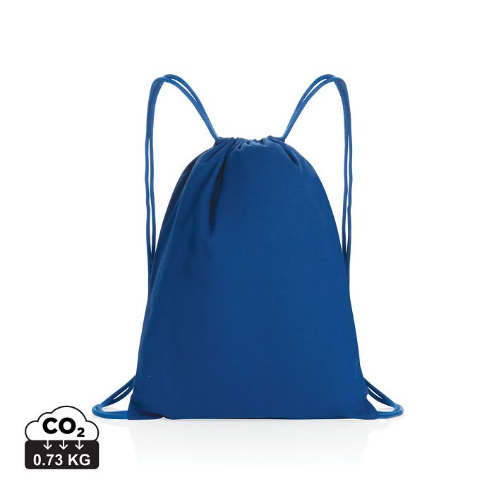  Sac à dos cordelettes en coton recyclé 145 gr Impact AWARE™