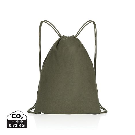  Sac à dos cordelettes en coton recyclé 145 gr Impact AWARE™