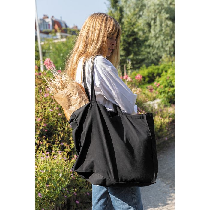  Sac shopping en coton recyclé 145 gr Impact AWARE™