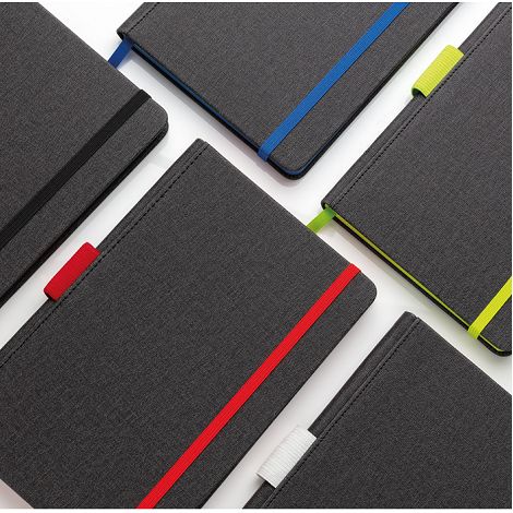 Carnet de notes A5 avec porte-stylo
