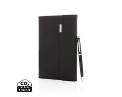 Set carnets de notes A5 et stylo Swiss Peak