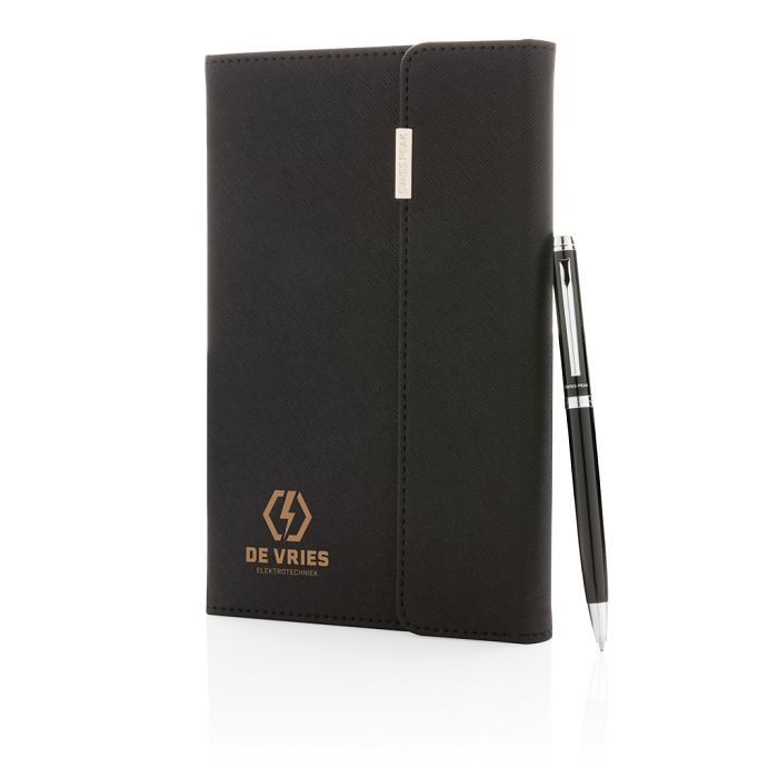  Set carnets de notes A5 et stylo Swiss Peak