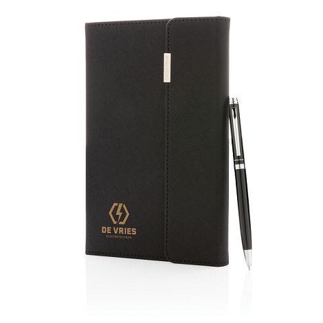  Set carnets de notes A5 et stylo Swiss Peak