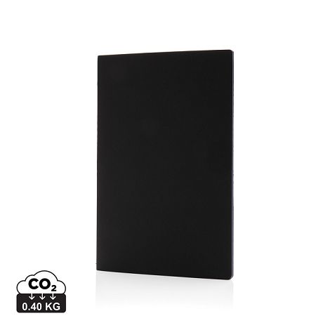 Carnet de notes A5 avec couverture souple et bord coloré
