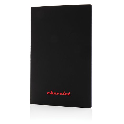 Carnet de notes A5 avec couverture souple et bord coloré