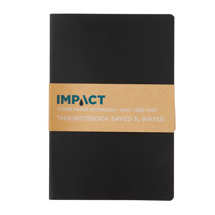  Carnet A5 à couverture souple avec papier minéral IMPACT