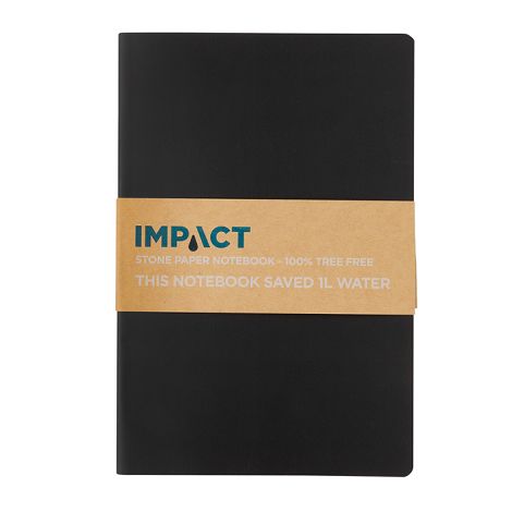  Carnet A5 à couverture souple avec papier minéral IMPACT