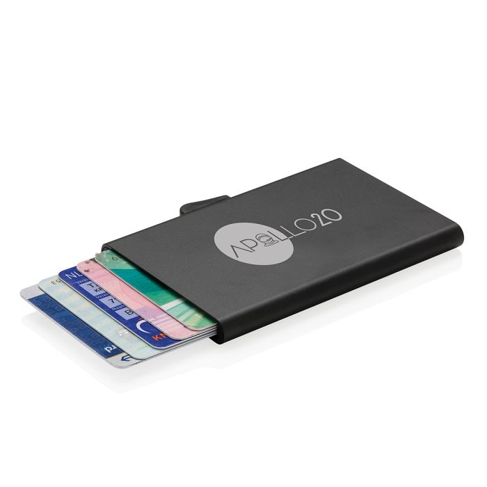  Porte-cartes en aluminium anti RFID C-Secure