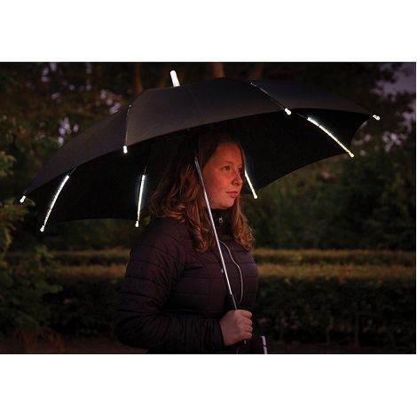 Parapluie manuel 23" avec LED