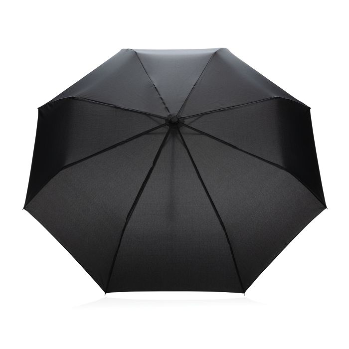  Mini parapluie 20.5" rPET 190T poignée bambou Impact AWARE™