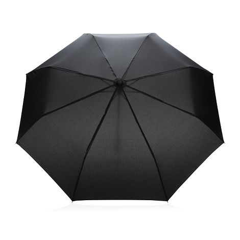  Mini parapluie 20.5" rPET 190T poignée bambou Impact AWARE™