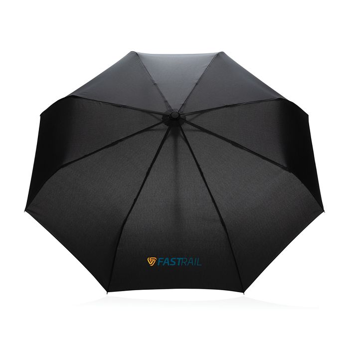  Parapluie 21" automatique rPET 190T et bambou Impact AWARE™