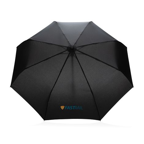  Parapluie 21" automatique rPET 190T et bambou Impact AWARE™