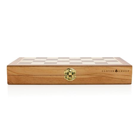 Jeu d'échecs pliable en bois