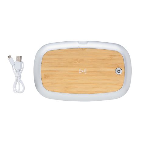Boîte de stérilisation UV-C avec chargeur sans fil 5W Rena