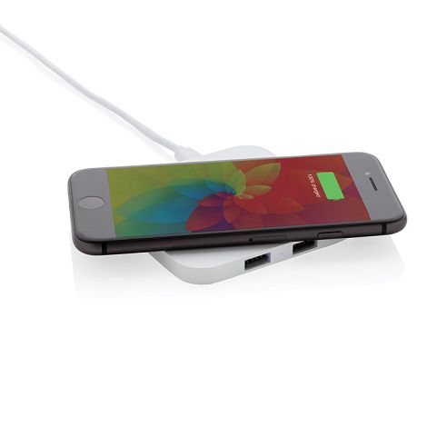 Station de charge à induction 10W avec ports USB