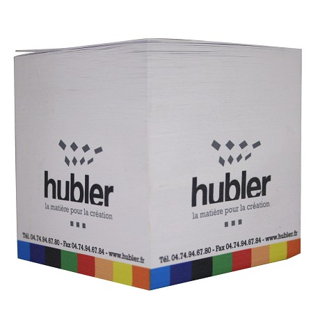Bloc cube papier personnalisé