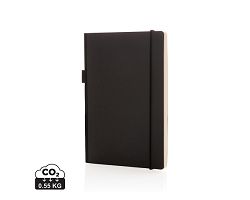 Carnet A5 à couverture rigide FSC® et pochette