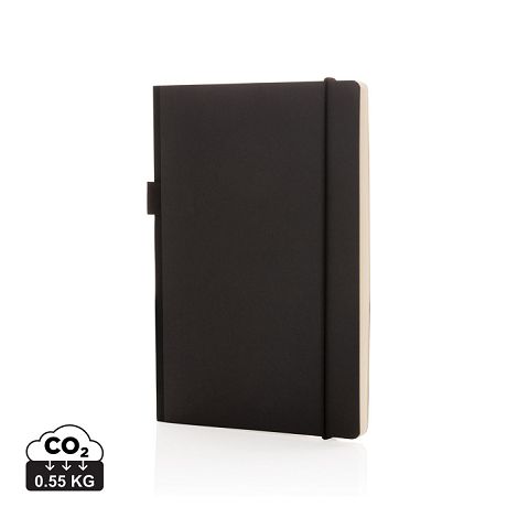  Carnet A5 à couverture rigide FSC® et pochette