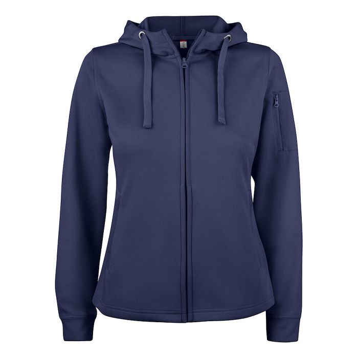  Basic Active Hoody Full Zip Ladies