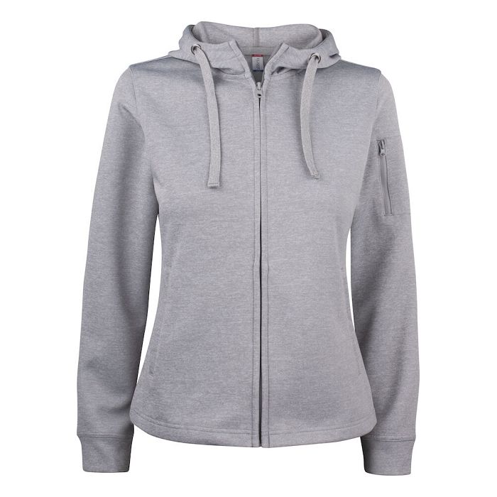  Basic Active Hoody Full Zip Ladies