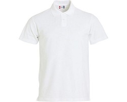Basic Polo S/S Junior blanc