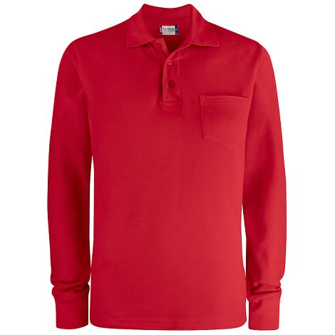  Basic Polo LS Pocket couleur