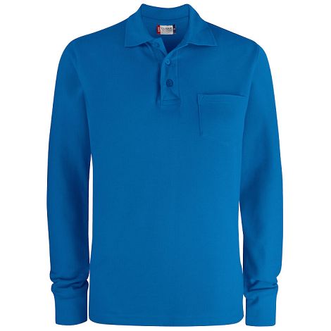  Basic Polo LS Pocket couleur