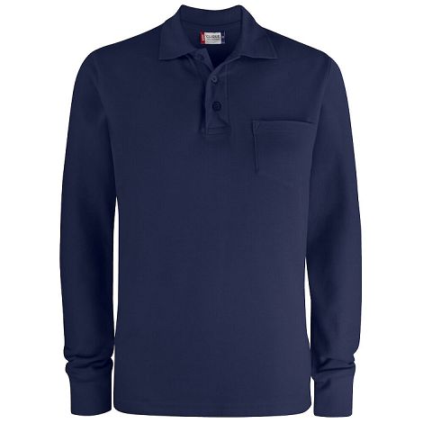  Basic Polo LS Pocket couleur