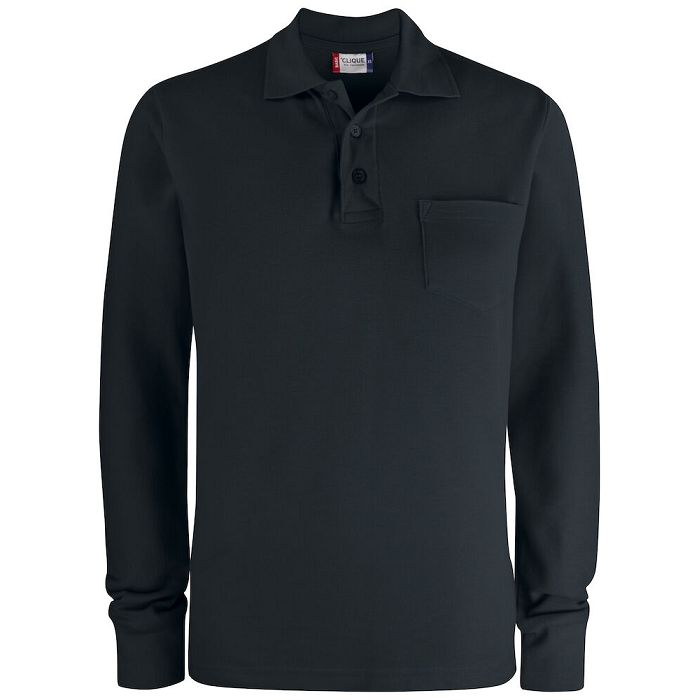  Basic Polo LS Pocket couleur