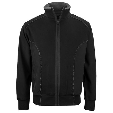  2121 SWEATSHIRT FULL ZIP  BI-MATIERE