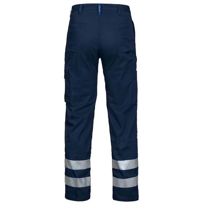  2517 PANTALON CORDURA BANDES HV A/GENOUILLERES  - LAVAGE 60°