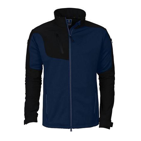  3315 VESTE MICRO POLAIRE A/ RENFORTS SOFTSHELL