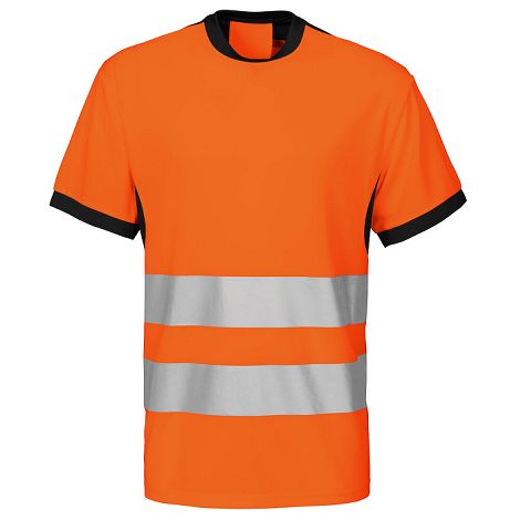  6009 T-SHIRT CONTRASTE POLYESTER  EN ISO 20471 CLASSE 2