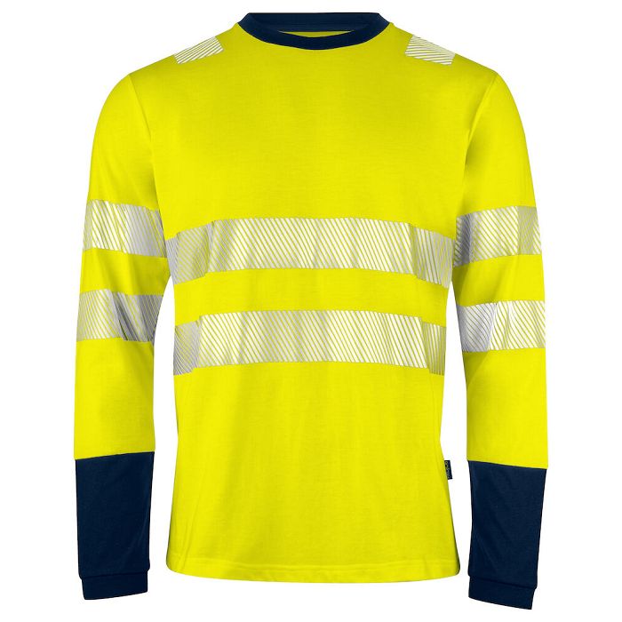  6014 T-SHIRT MANCHES LONGUES EN ISO 20471 CLASS 3/2