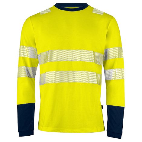  6014 T-SHIRT MANCHES LONGUES EN ISO 20471 CLASS 3/2