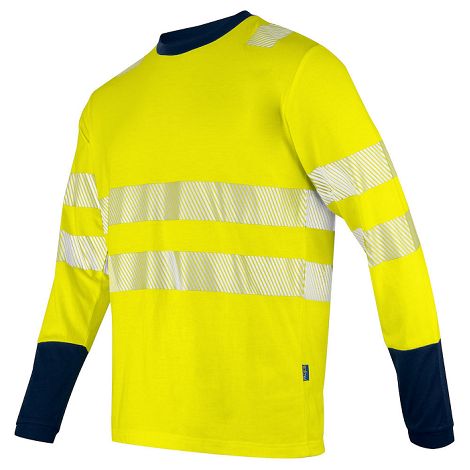  6014 T-SHIRT MANCHES LONGUES EN ISO 20471 CLASS 3/2