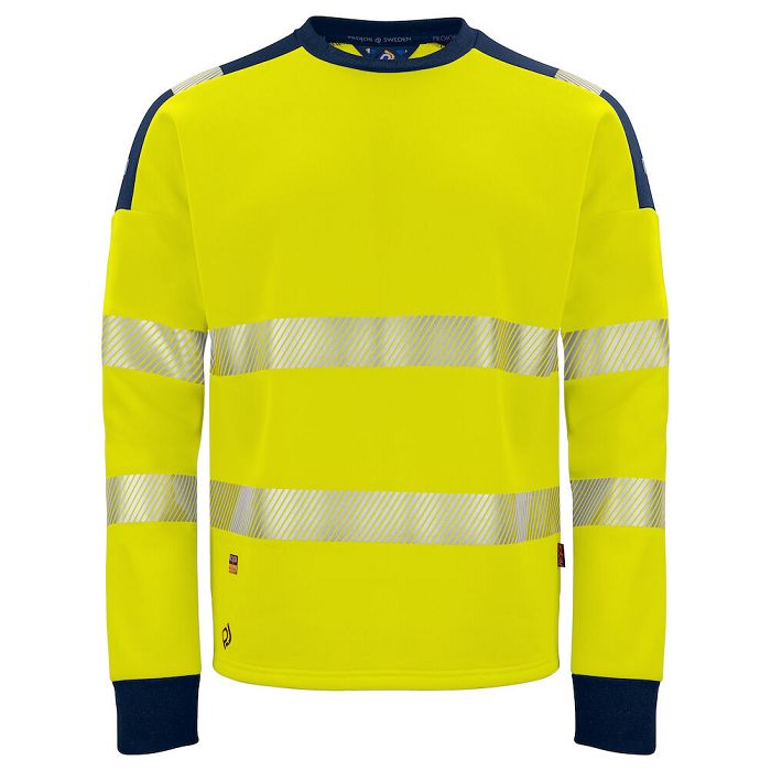  6108 SWEATSHIRT BICOLORE EN ISO 20471 CLASSE 3/2