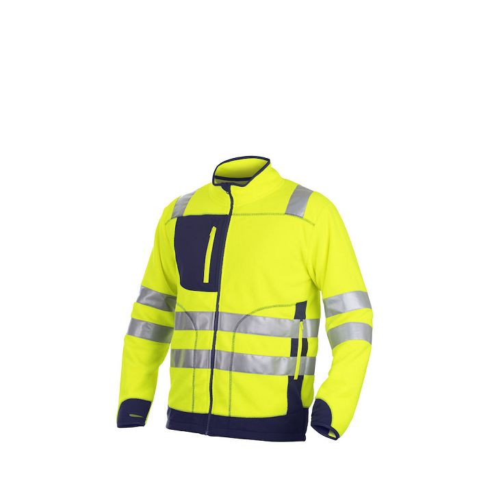  6303 VESTE POLAIRE HV EN ISO 20471 CLASSE 3/2