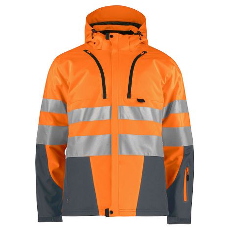  6420 PARKA SOFTSHELL HV DOUBLEE - EN ISO 20471 CLASSE 3/2