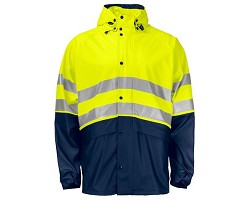 6431 VESTE DE PLUIE HV ETANCHE - EN 343 3/1 -  EN ISO 20471 CLASS